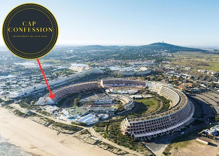 شقة 'cap Confession' - Naturiste - Sea View - - Parking -air Conditionaire *