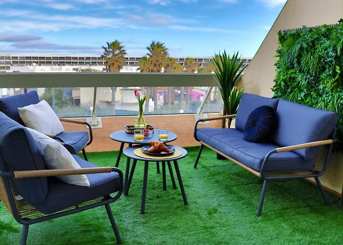 'cap Confession' - Naturiste - Sea View - - Parking -air Conditionaire * آجد